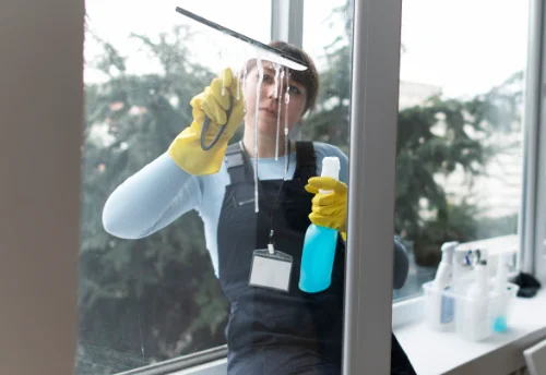 Nettoyage de vitres intérieures et extérieures à Pelousey